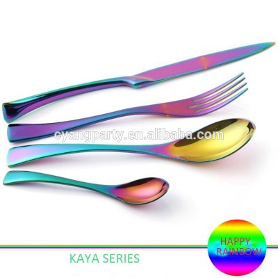 Top Quality stainless steel Tableware high quality Matt Stainless Steel Flatware Set for hotel home and restaurant